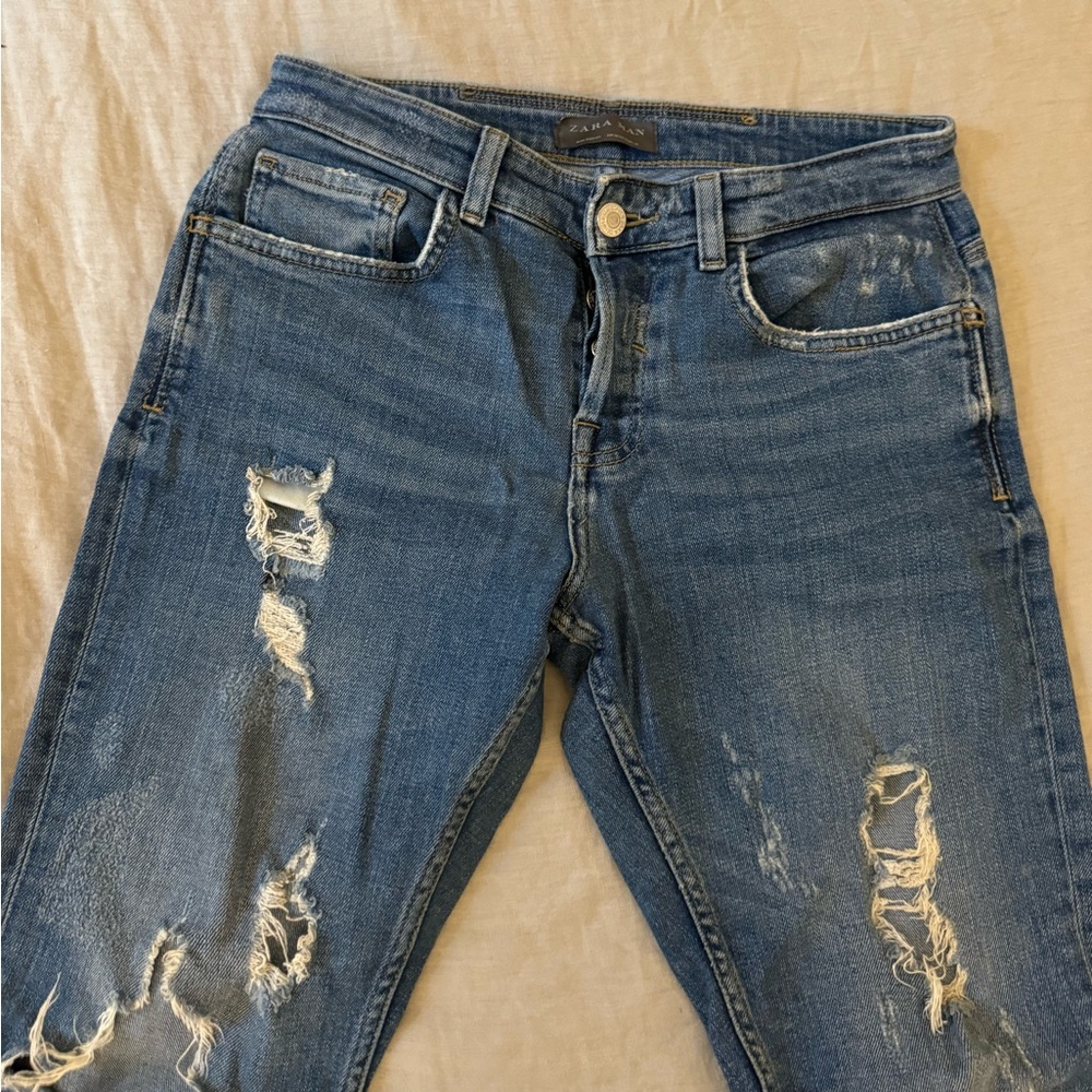 Zara ripped jeans - Picture 3 of 3